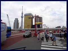 Asakusa side of Sumida River